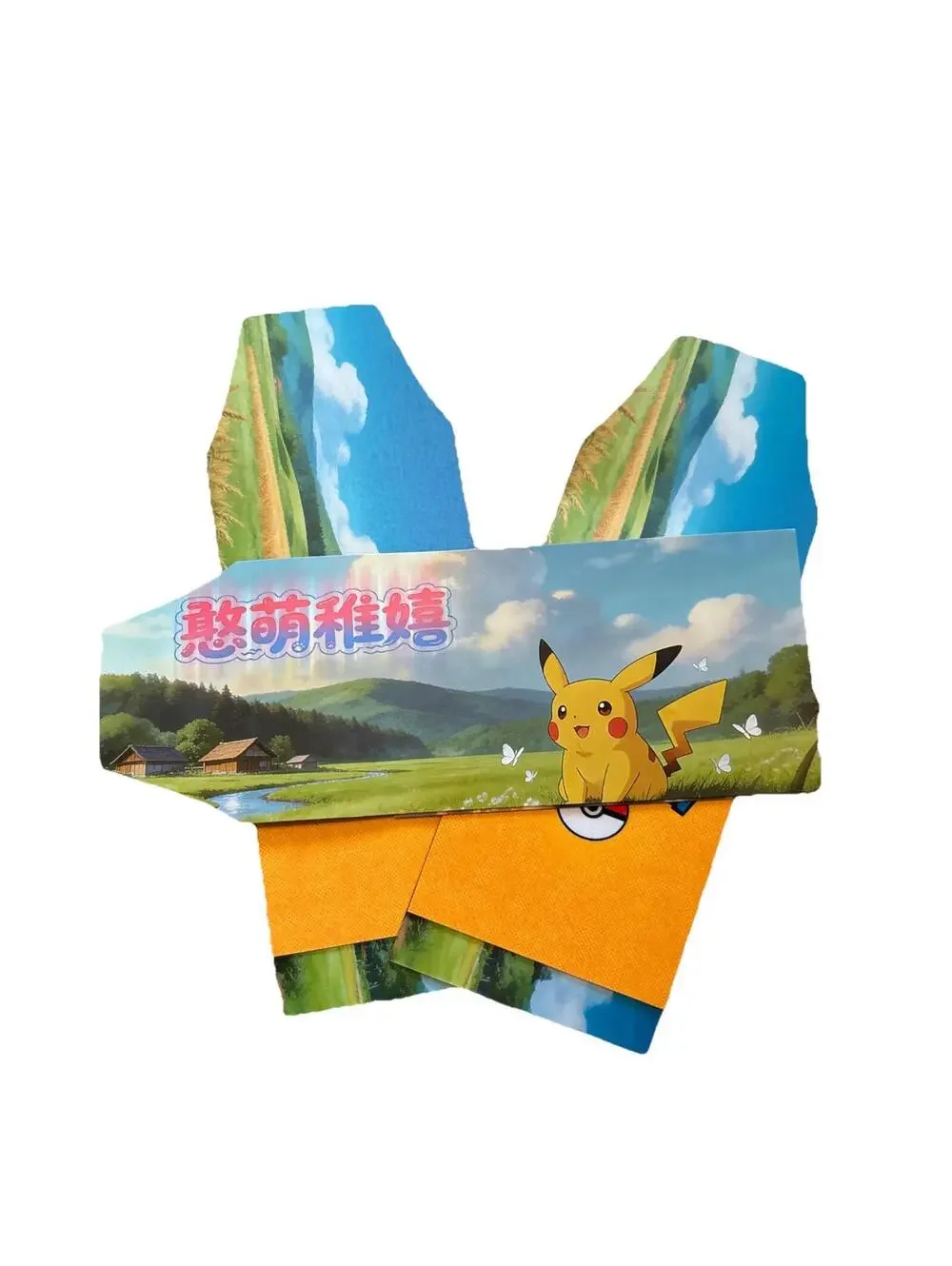 Pokemon Cute Polaroid Card - 3 Strips - Glitter Finish Fan Art